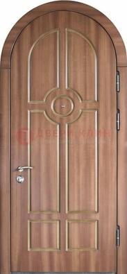 Арочная дверь с отделкой массивом ДА-35 в Курске