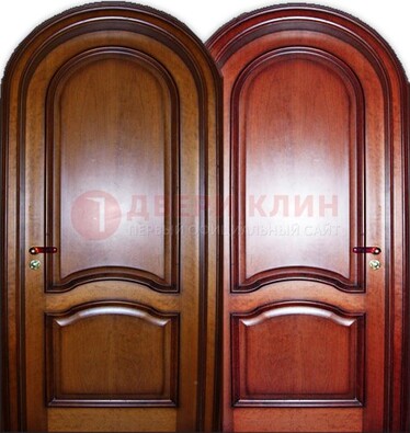 Входная арочная дверь МДФ внутри ДА-5 для сельского дома в Красногорске
