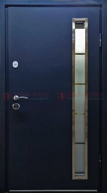 Металлическая дверь с порошковым покрытием и МДФ Белый дуб ДП-219 в Железнодорожном