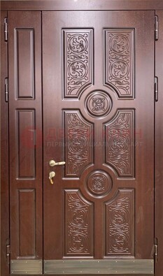 Парадная металлическая дверь с узором ДПР-74 в Кингисеппе