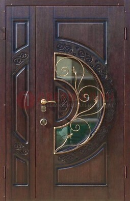 Полуторная железная дверь Винорит в классическом стиле ДСК-272 в Кингисеппе