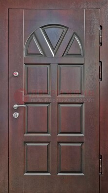 Уличная стальная дверь с виноритом ДВТ-166 в Кингисеппе