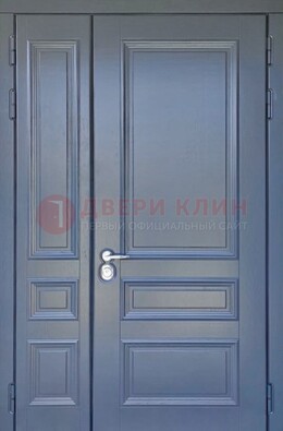 Темно-серая железная дверь с виноритом ДВТ-242 в Кингисеппе